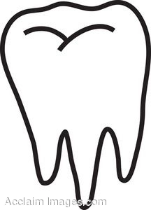 White Teeth Clipart