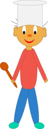 Memasak Koki Kartun Clip Art-vektor Clip Art-vektor Gratis ...