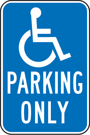 Parking Sign Font - ClipArt Best