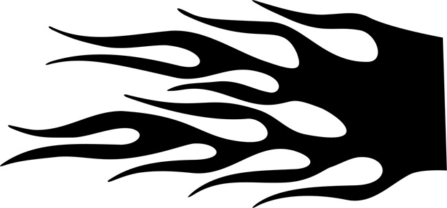 Flame Stencils Printable