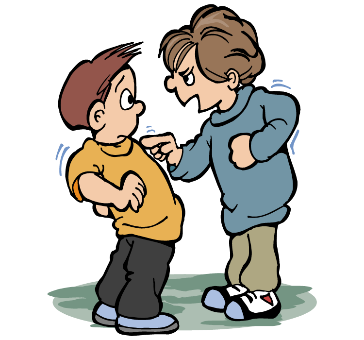 People bullying clipart