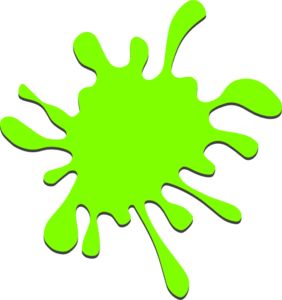 Splatter paint clipart