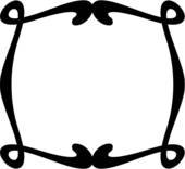 Fancy Shapes Border Clipart