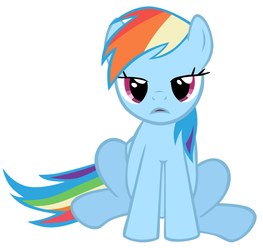 Crying Rainbow Dash by hombre0 on DeviantArt