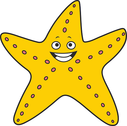 Finger Starfish Clip Art, Vector Images & Illustrations