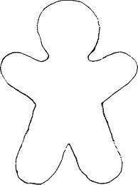 Gingerbread man, Felt and Google