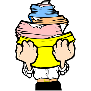 Paperwork Clipart