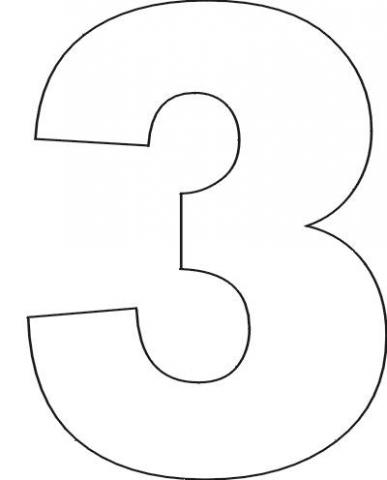 Best Photos of Large Number Stencil 9 - Free Printable Large ...