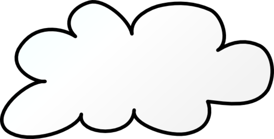 Clouds Templates Printable Clipart - Free to use Clip Art Resource