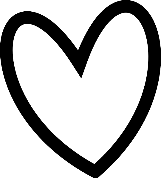 Heart Clipart Outline Png