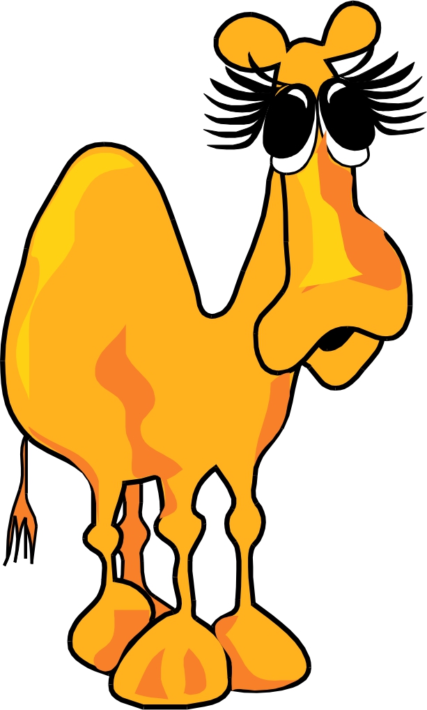 Cartoon Camel