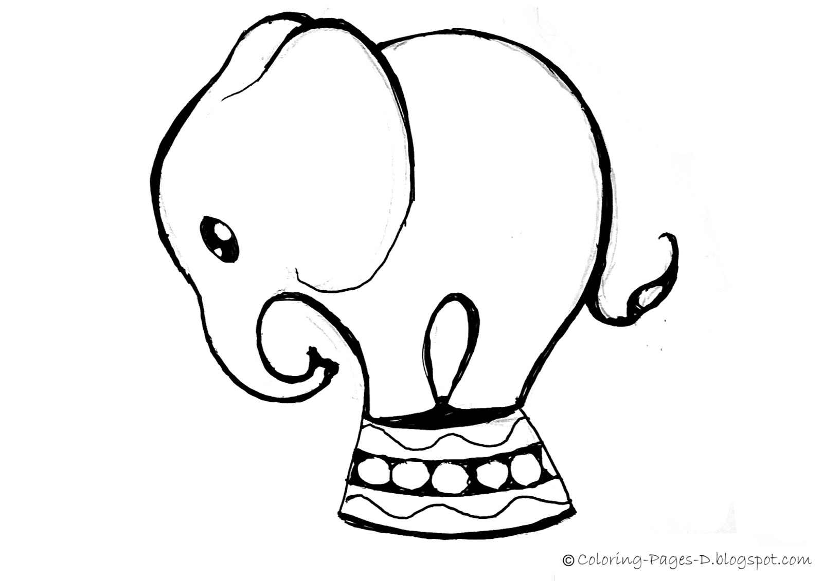 coloring pages D