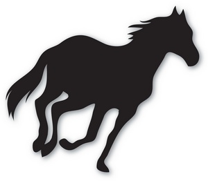 Horse Track Clipart