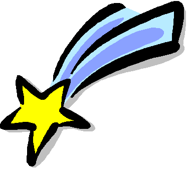 Shooting Star Logo Clipart - Cliparts and Others Art Inspiration
