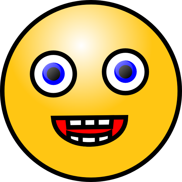 Crazy Smile Clipart