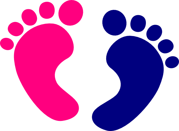 Baby Feet Clip Art - vector clip art online, royalty ...