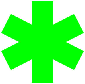 Star Of Life Clip Art - vector clip art online ...