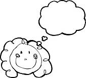 Kids thought bubble clipart