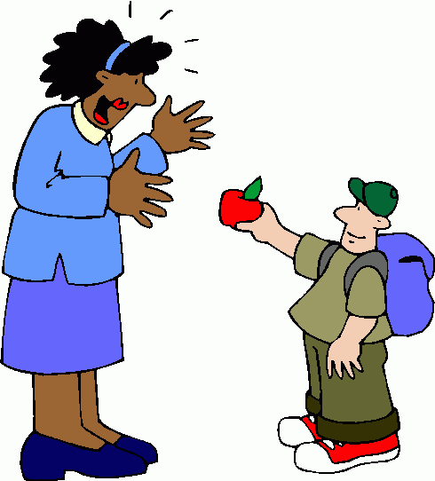 giving_teacher_apple clipart - giving_teacher_apple clip art