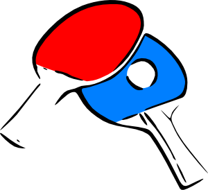 Table Tennis clip art - vector clip art online, royalty free ...