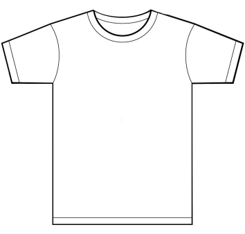 Plain T Shirt Template - ClipArt Best