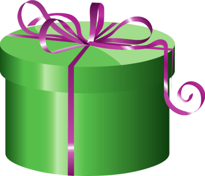 Free clipart gift box