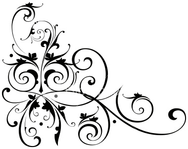 Victorian Scroll Btp Clipart