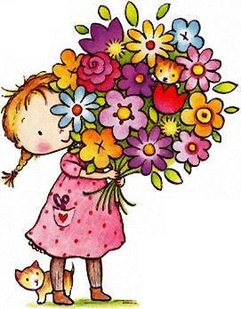 Thank you bouquet clipart
