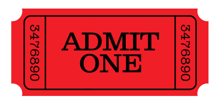 Ticket Printable Template Clipart - Free to use Clip Art Resource