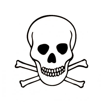 D, Symbols and Hazard symbol
