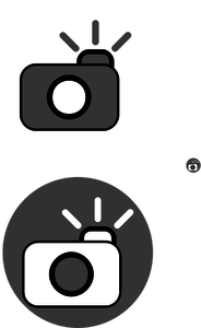 4895 freier Kamera Vektor clipart | Public Domain Vektoren