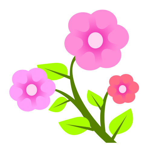 Flowers Vector PNG Image - PngPix