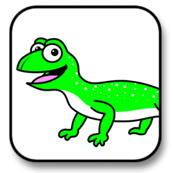 Draw a Cartoon Lizard