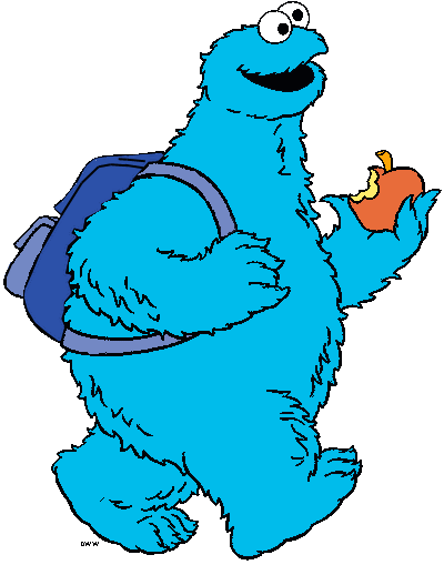 Clipart cookie monster