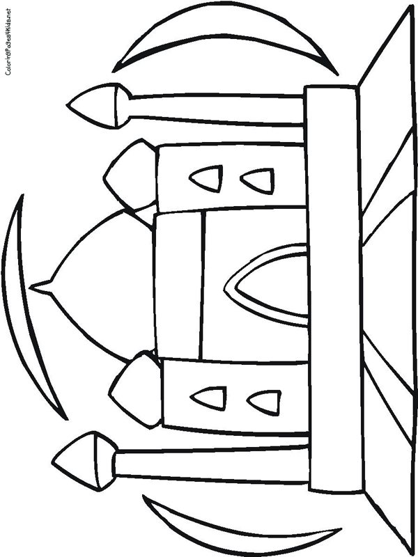 Taj Mahal Cartoon