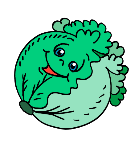 Lettuce clip art clipart image #35965