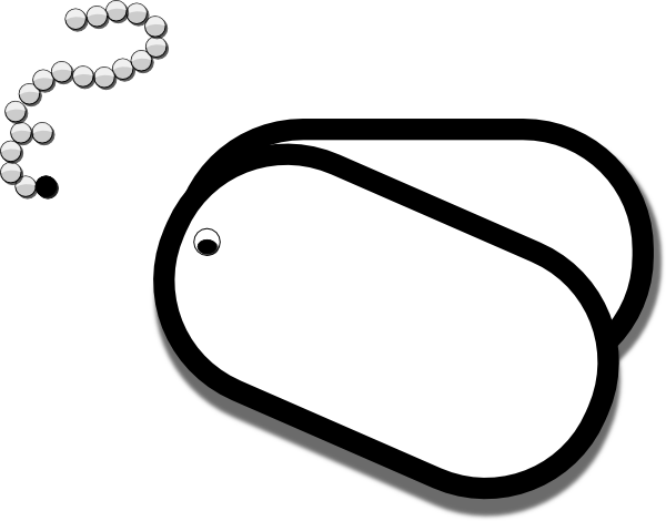 Clip Art Dog Tag Clipart