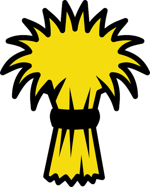 STACK FOOD CARTOON SHEAF WHEAT HAYSTACK HAY Public Domain Clipart ...