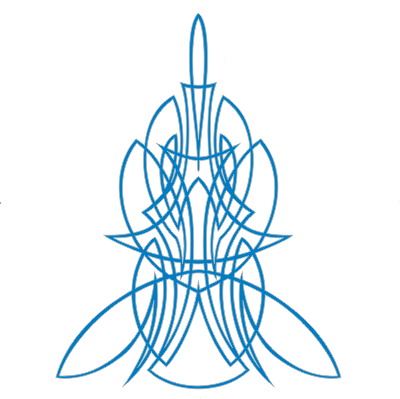 Pinstripe designs