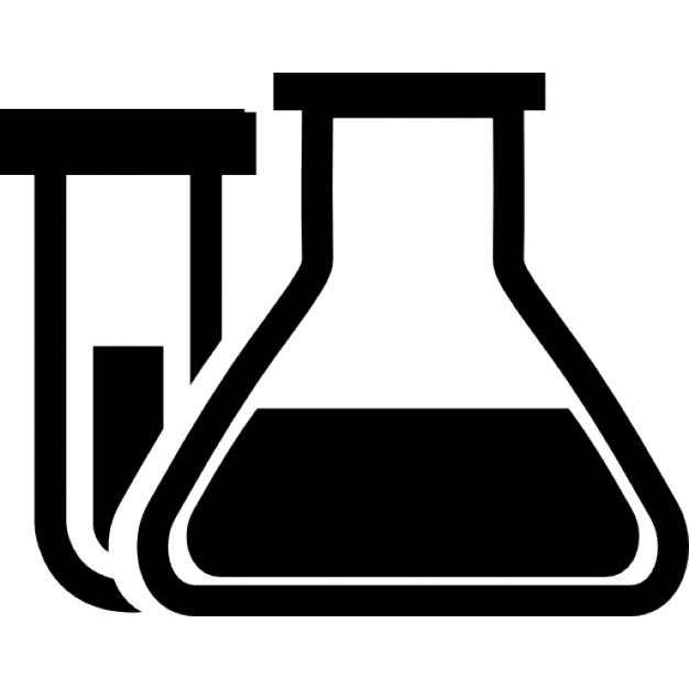 Test tube and flask for chemistry class Icons | Free Download