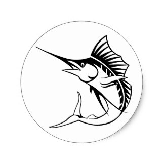 Marlin Stickers | Zazzle