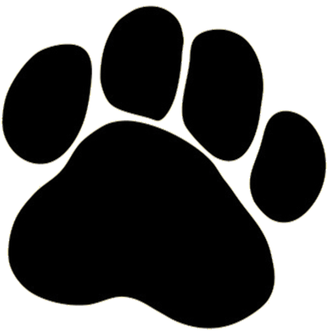Husky paw clip art