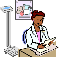 School nurse clinic clipart