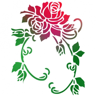 Wall STENCILS FOR DIY DECOR WALLS ROOMS KIDS TEMPLATE FLOWERS ...