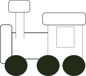 Train Engine clip art - vector clip art online, royalty free ...