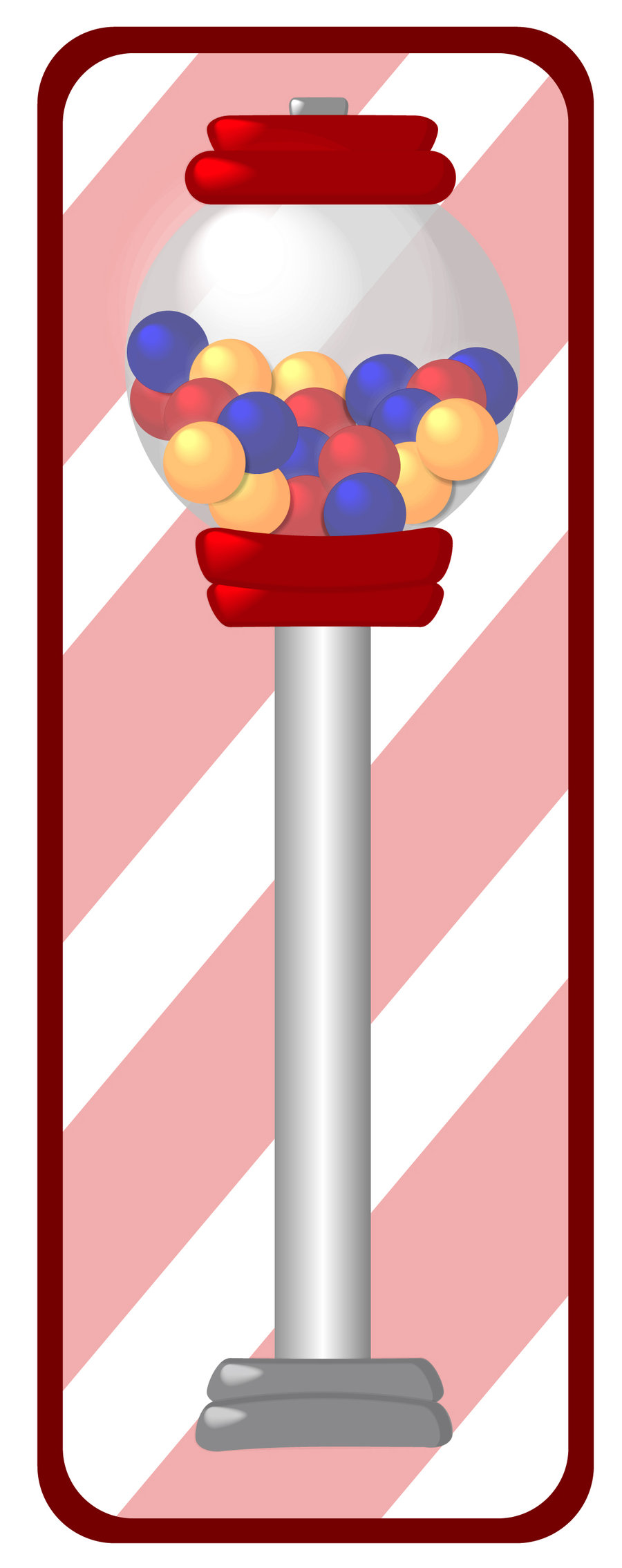 Bubble Gum Machine Clip Art