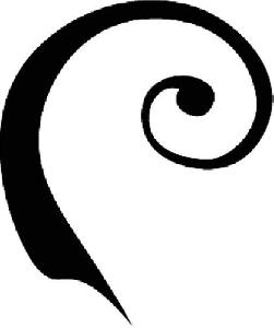 Single Line Swirl Wall Decal Swirls Car or Truck Window Decal ...