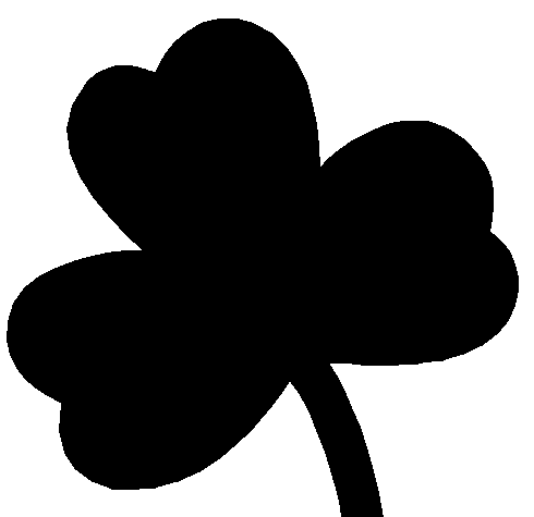 Free Black and White Clipart - Public Domain Holiday/StPatrick ...