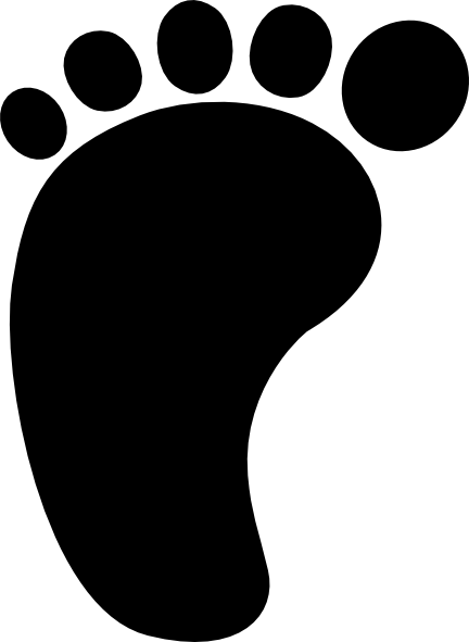 Clipart Baby Footprints