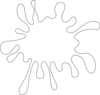 Splash White - vector clip art online, royalty free & public domain